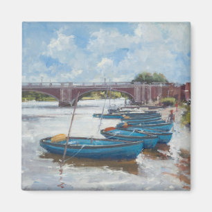 Moorings at Hampton Court 2011 Magnet