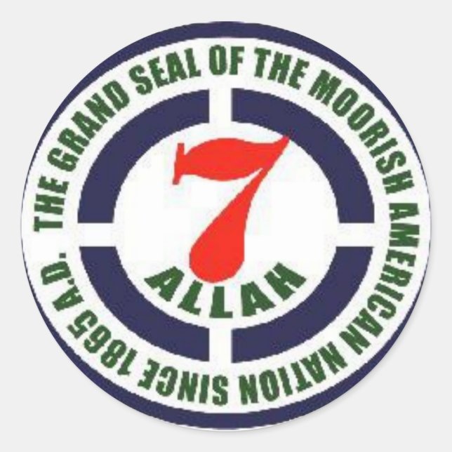 Moorish American GRAND SEALS (Front)