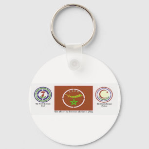 Moorish American Key Chain