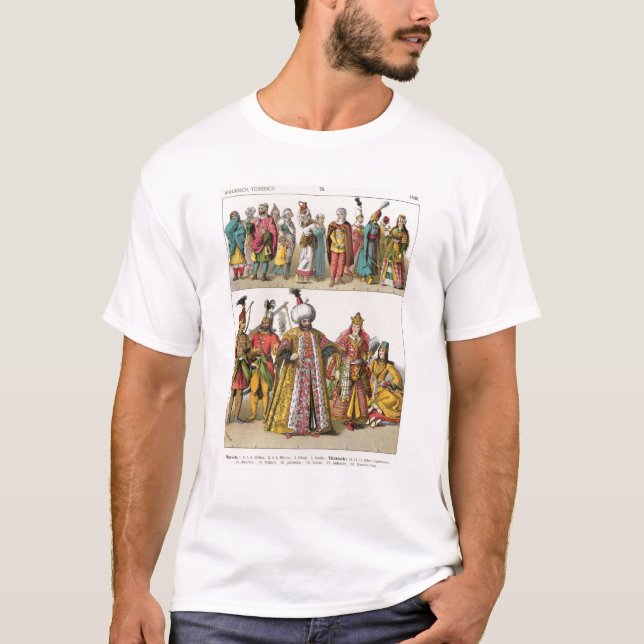 Moorish and Turkish Dress T-Shirt (Front)
