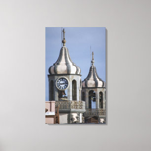 Moorish architectue of La Orotava, Tenerife Canvas Print