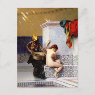 Moorish Bath By Jean-Leon Gerome Postcard