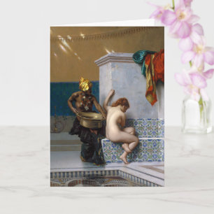 Moorish Bath Jean-Léon Gérôme Card
