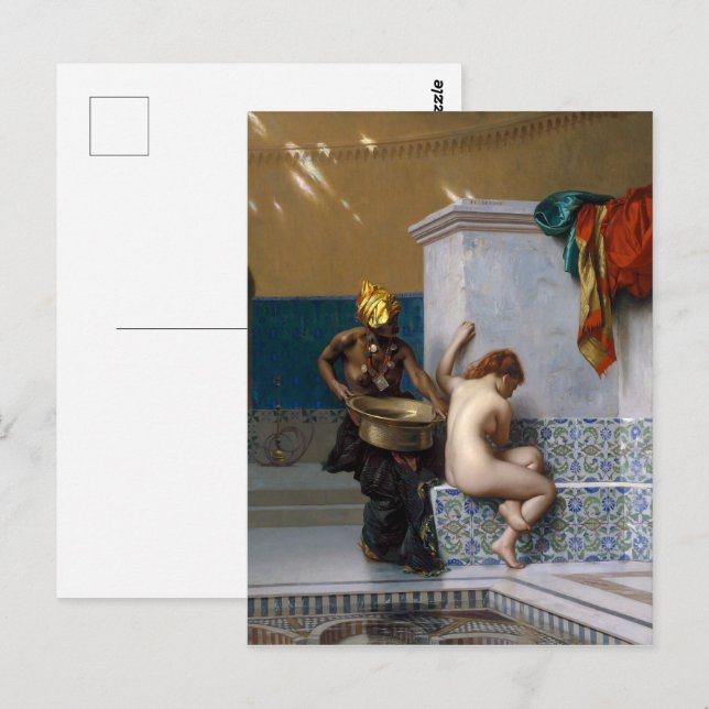Moorish Bath | Jean-Léon Gérôme | Postcard (Front/Back)