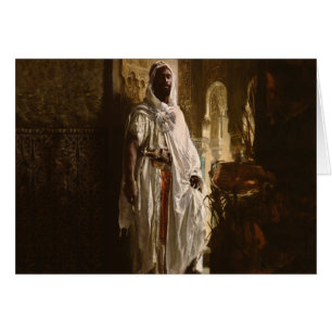 Moorish Chief African Art Painting Portrait