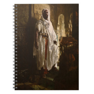 Moorish Chief African Art Painting Portrait Notebook