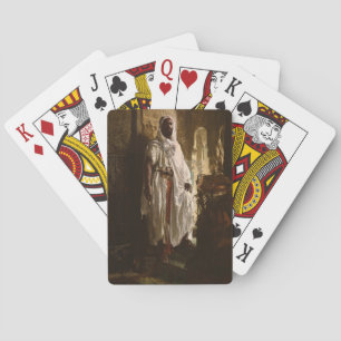 Moorish Chief African Art Painting Portrait Playing Cards