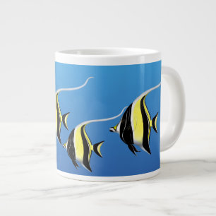 Moorish Idol Coral Reef Fish Jumbo Mug