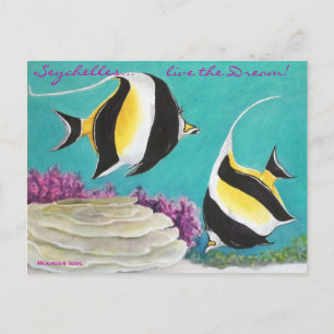 Moorish Idol Postcard