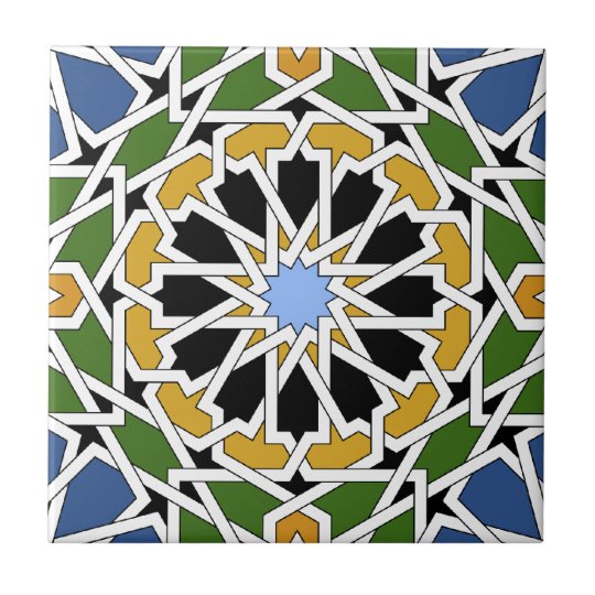 Moorish Tile | Zazzle.co.uk
