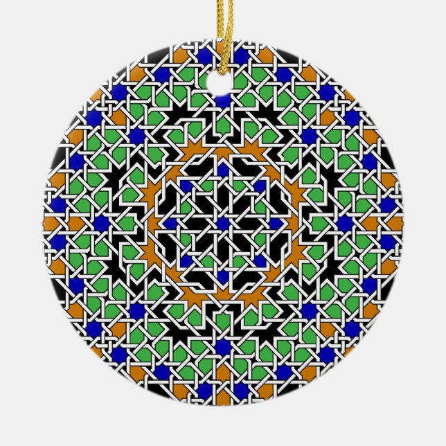 Moorish tile Ornament (Front)