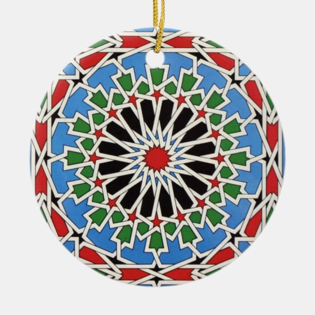 Moorish tile Ornament (Front)
