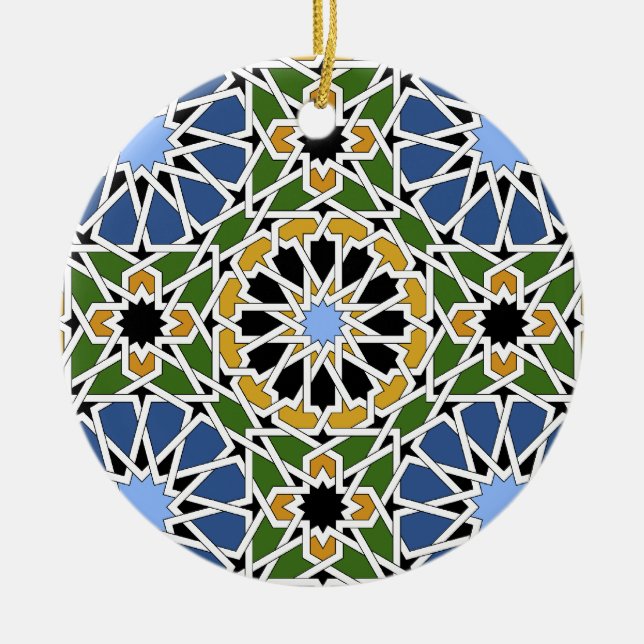 Moorish tile Ornament (Front)