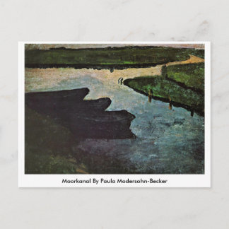 Moorkanal By Paula Modersohn-Becker Postcard