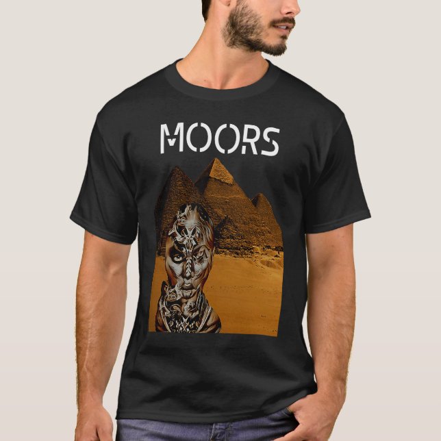Moors Moorish American Extraterrestrial Navigator T-Shirt (Front)