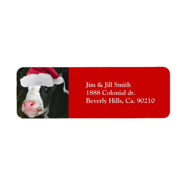 Moory Cow Christmas (Front)