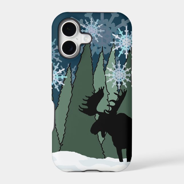 Moose and Snowflake Forest (Back)