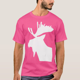 Moose Antlers Sweden Norway Finland Scandinavia T-Shirt