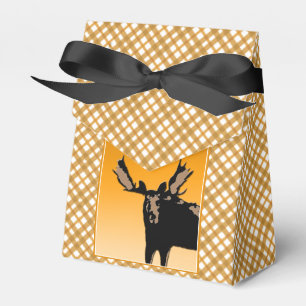 Moose at Sunset - Original Wildlife Art Favour Box