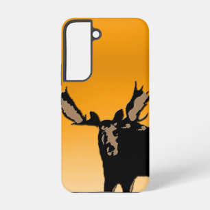 Moose at Sunset - Original Wildlife Art Samsung Galaxy Case