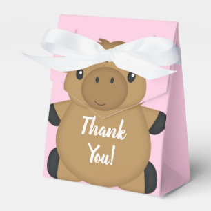 Moose Baby Shower Woodland Favour Box