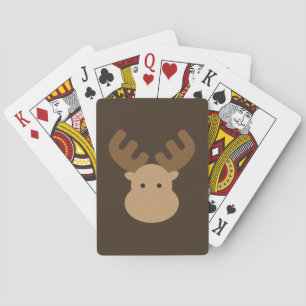 Moose Bicycle Playing Cards