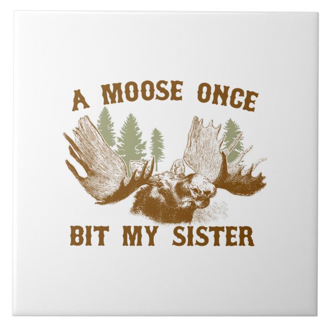 Moose Bite Tile (Front)