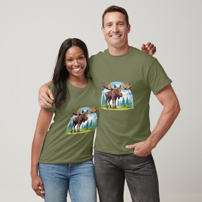 Moose buck T-Shirt (Unisex)