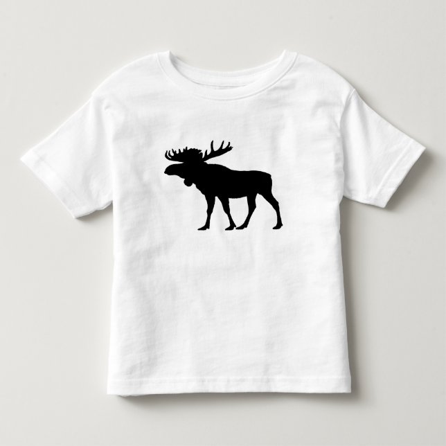 moose bull toddler T-Shirt (Front)