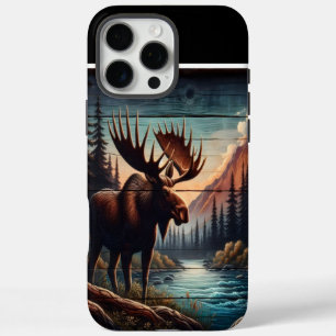 Moose By The River iPhone 16 Pro Max Case