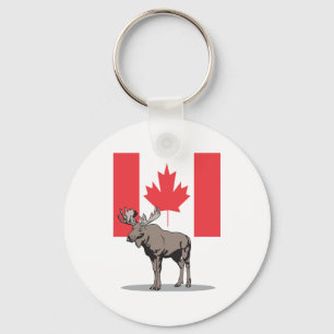 Moose Canada Key Ring