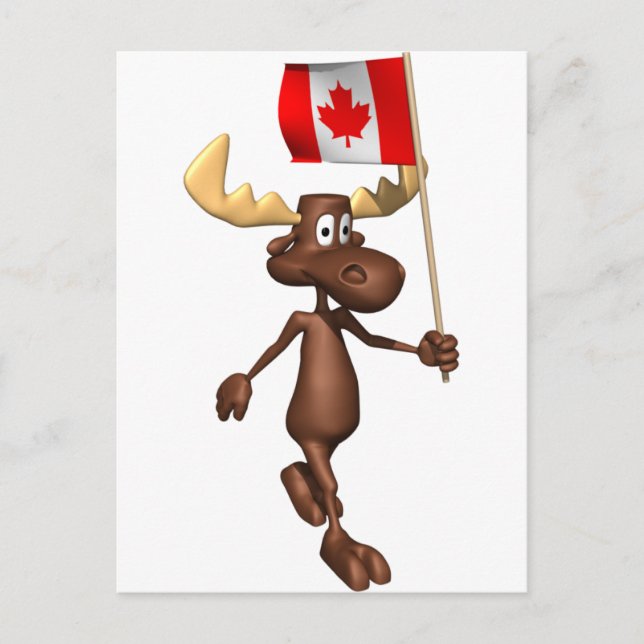 Moose Canada Postcard (Front)