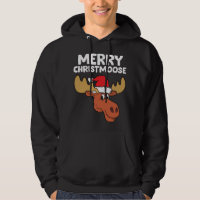 Moose Christmas Hat Moose Merry Christmoose Merry 
