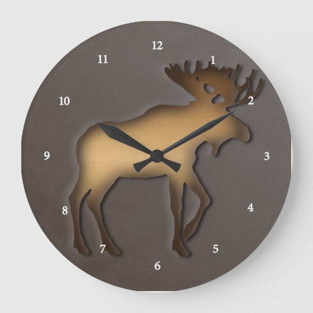 Moose Clock 2 (Front)