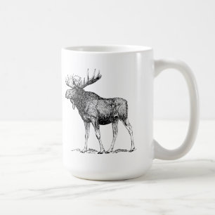 Moose Coffee Mug