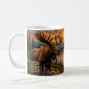 Moose Country Fryeburg Maine Coffee Mug