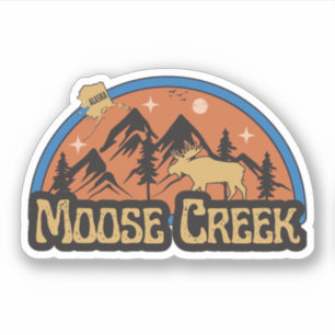 Moose Creek, Alaska Sticker
