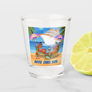 Moose Cruise Shot Glass