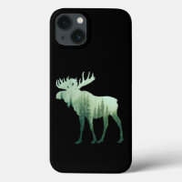Moose Deer And Forest Nature