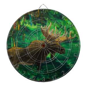 Moose Elk Deer Antelope Dartboard