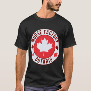 Moose Factory, Canada City T-Shirt Travel & Home