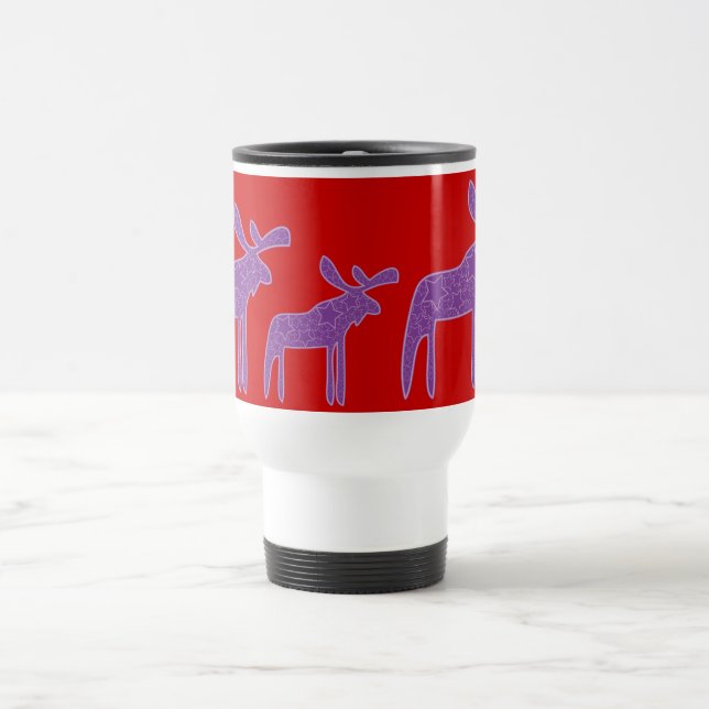 Moose Family Travel Mug (Center)