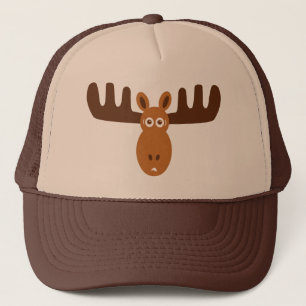 Moose Head_cap Trucker Hat