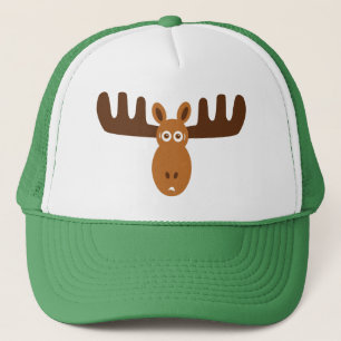 Moose Head_cap Trucker Hat