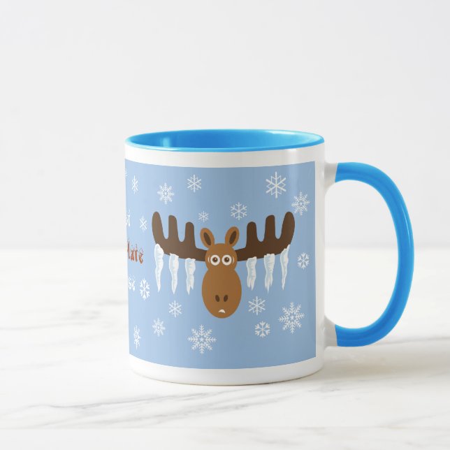 Moose Head_Icicle Antlers_Hot Chocolate Moose Mug (Right)