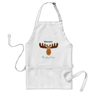 Moose Head_iMousse Therefore I am Standard Apron
