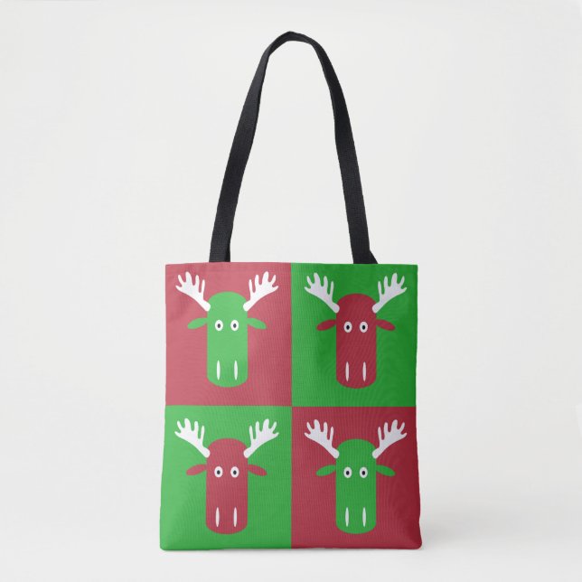 Moose Head Pop Art bags (Front)