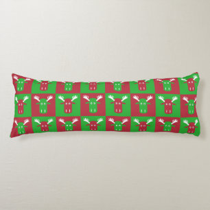 Moose Head Pop Art body pillow