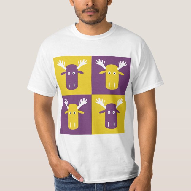 Moose Head Pop Art shirts & jackets (Front)
