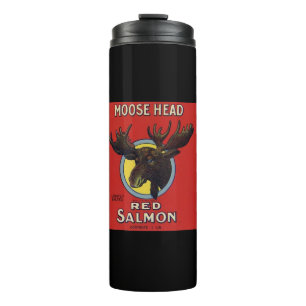 Moose Head Red Salmon Thermal Tumbler